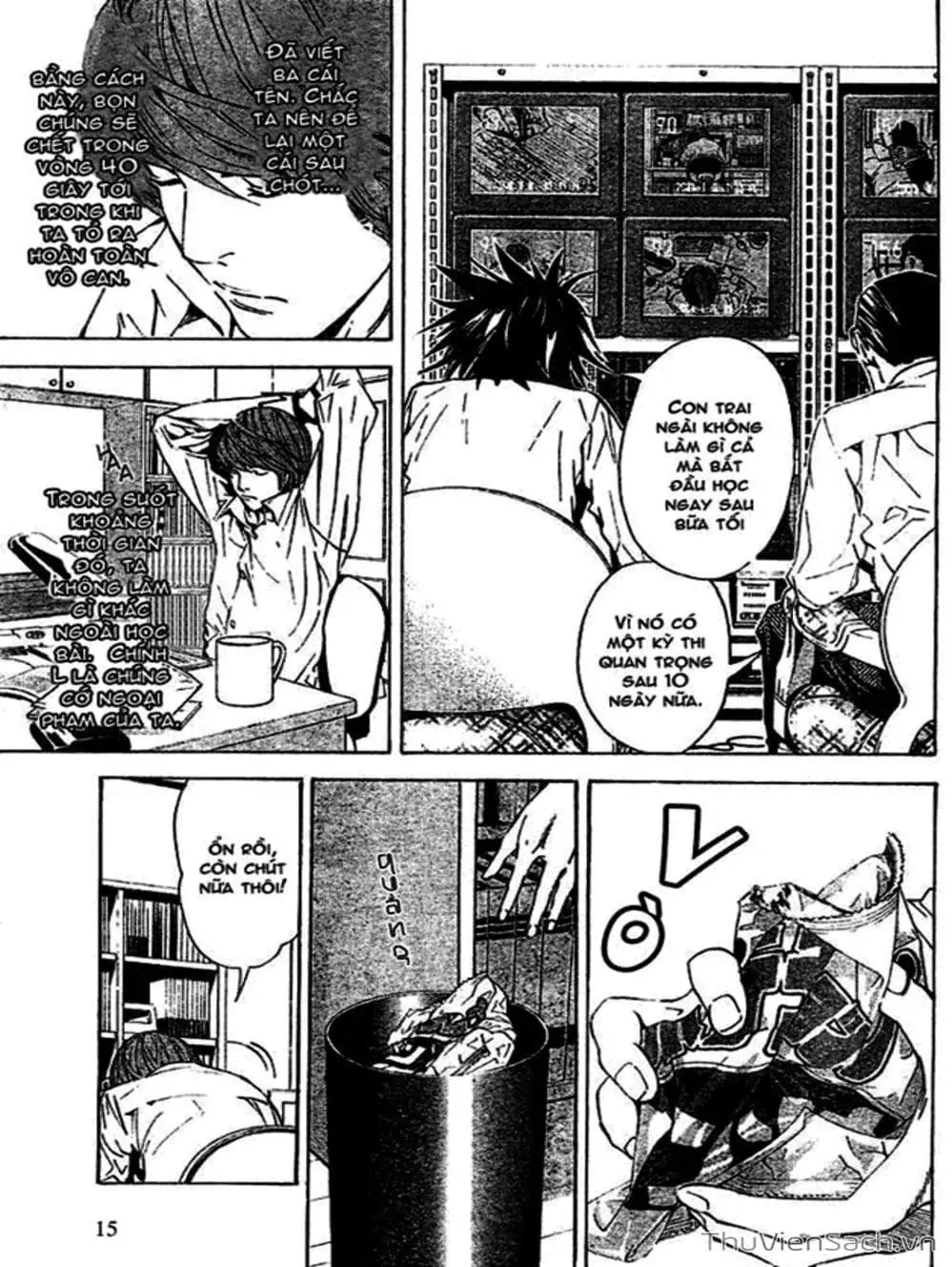 Truyện Tranh Cuốn Sổ Thiên Mệnh - Death Note trang 3