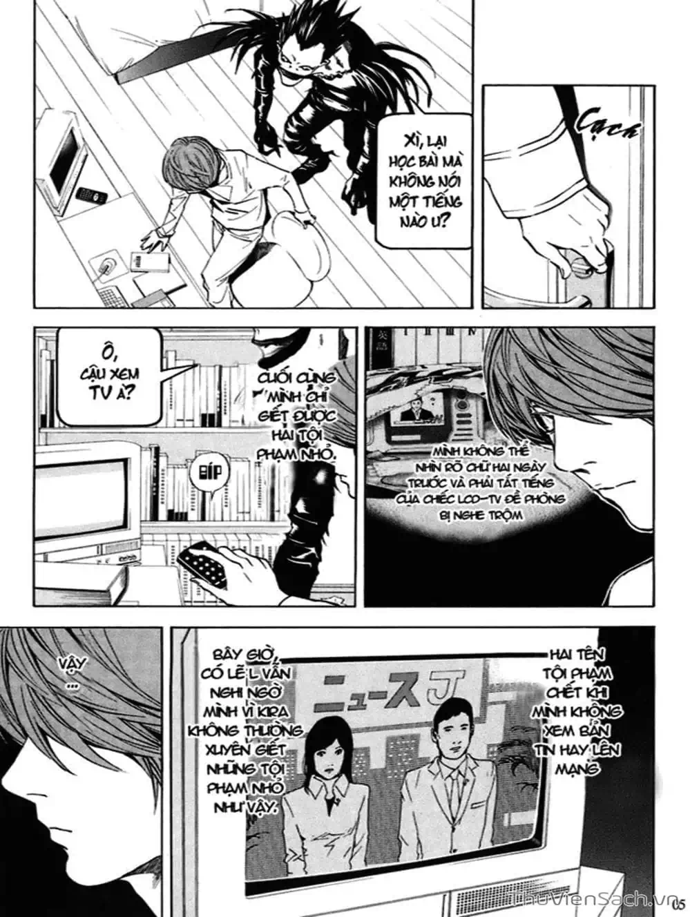 Truyện Tranh Cuốn Sổ Thiên Mệnh - Death Note trang 3
