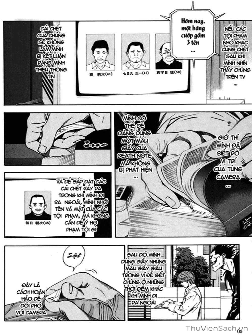 Truyện Tranh Cuốn Sổ Thiên Mệnh - Death Note trang 3