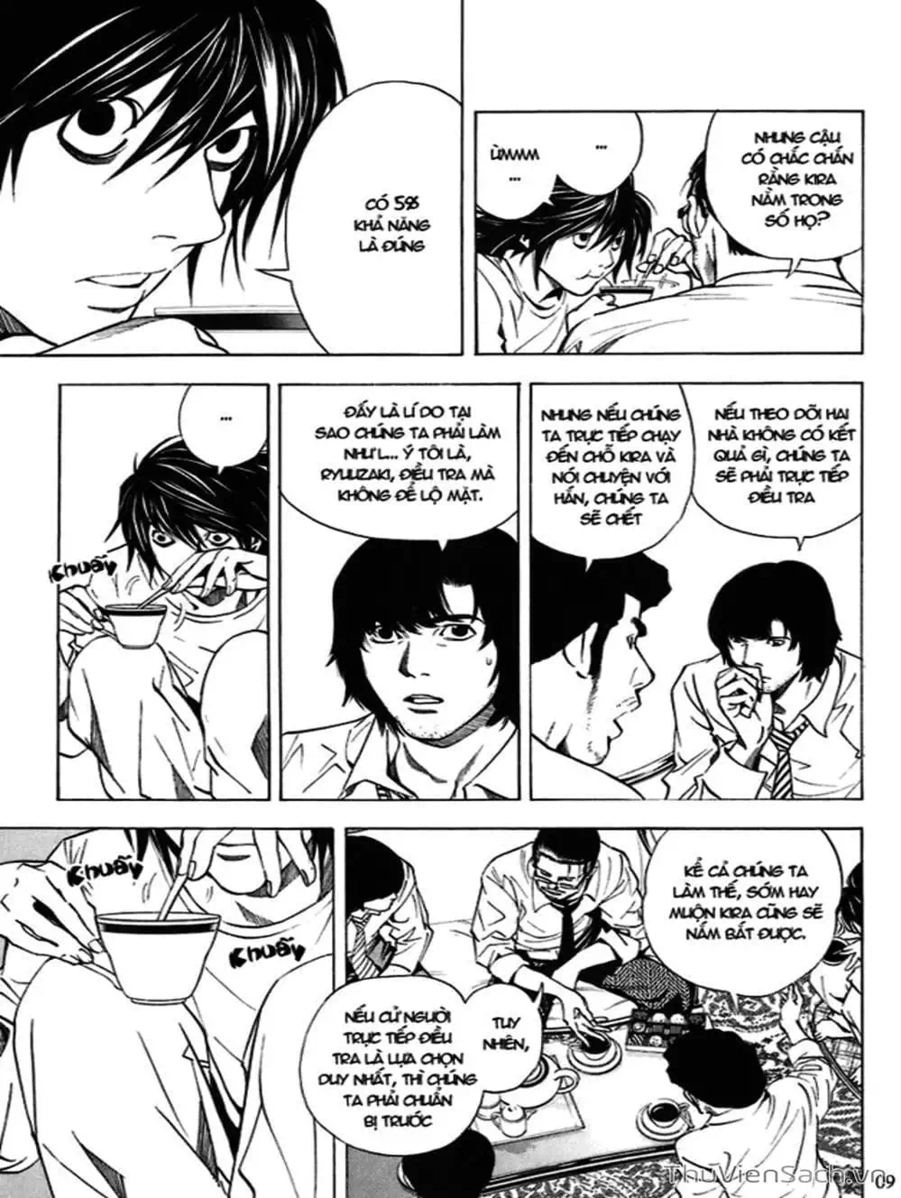 Truyện Tranh Cuốn Sổ Thiên Mệnh - Death Note trang 3