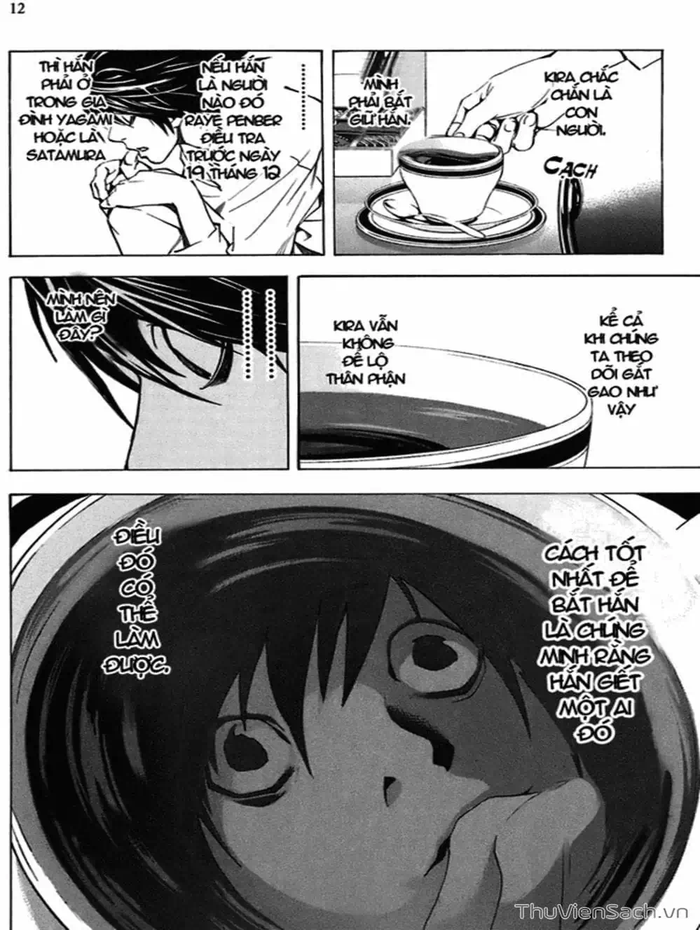 Truyện Tranh Cuốn Sổ Thiên Mệnh - Death Note trang 3