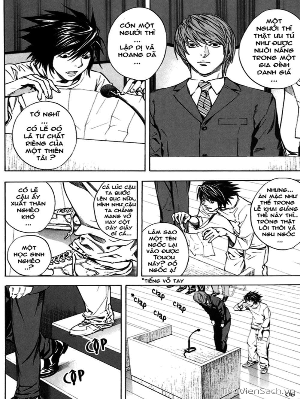 Truyện Tranh Cuốn Sổ Thiên Mệnh - Death Note trang 3