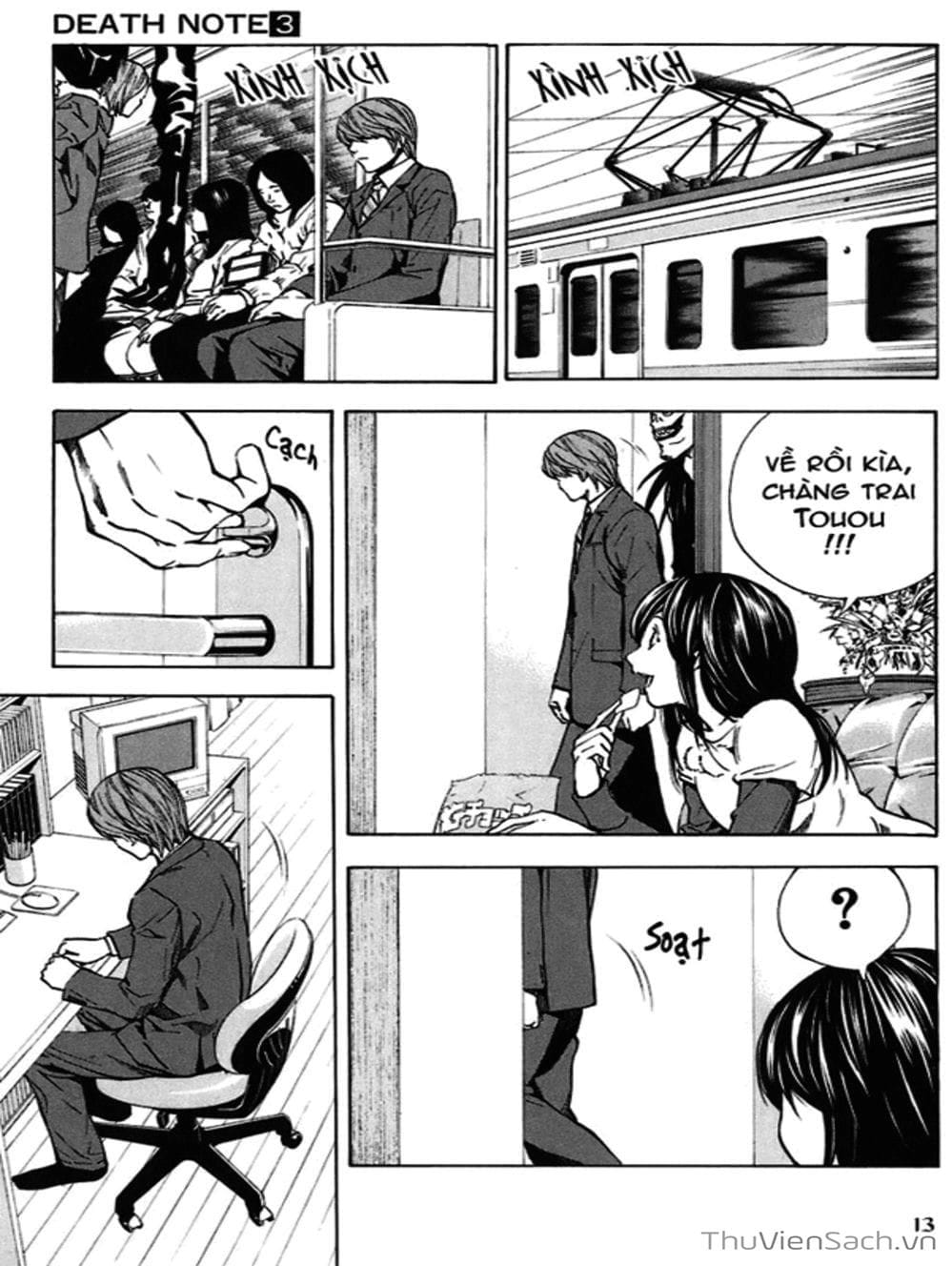 Truyện Tranh Cuốn Sổ Thiên Mệnh - Death Note trang 3