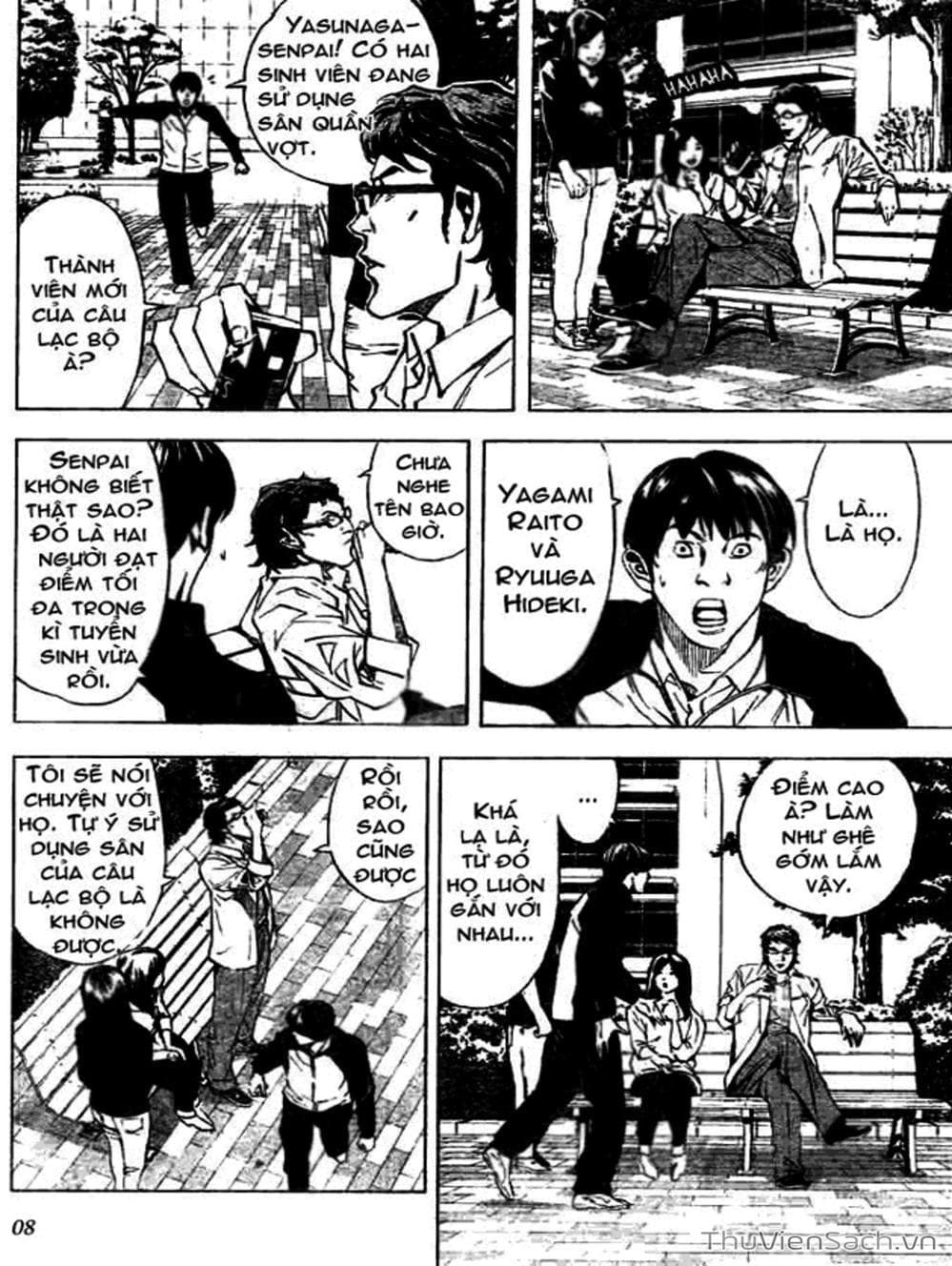 Truyện Tranh Cuốn Sổ Thiên Mệnh - Death Note trang 3