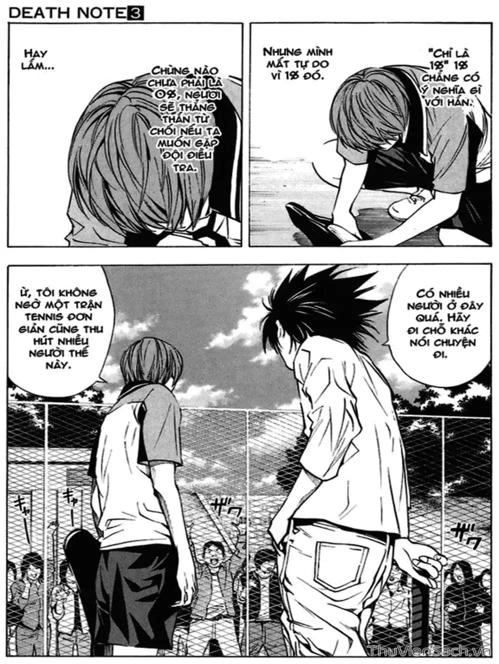 Truyện Tranh Cuốn Sổ Thiên Mệnh - Death Note trang 3