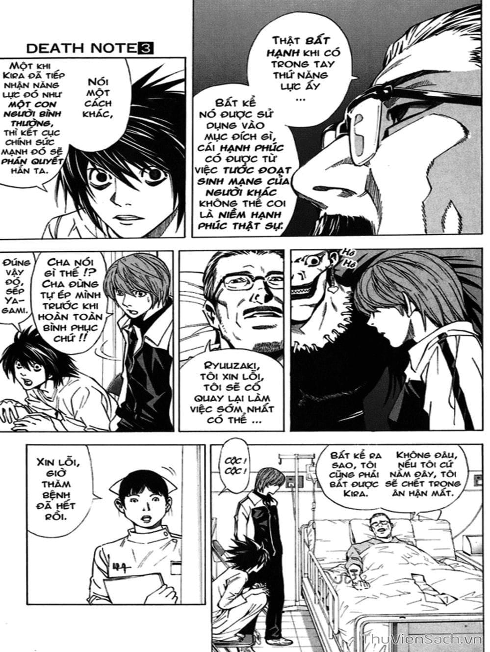 Truyện Tranh Cuốn Sổ Thiên Mệnh - Death Note trang 3