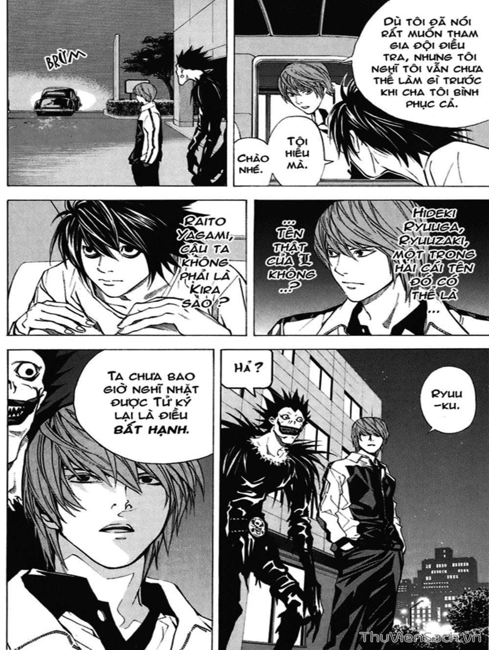 Truyện Tranh Cuốn Sổ Thiên Mệnh - Death Note trang 3