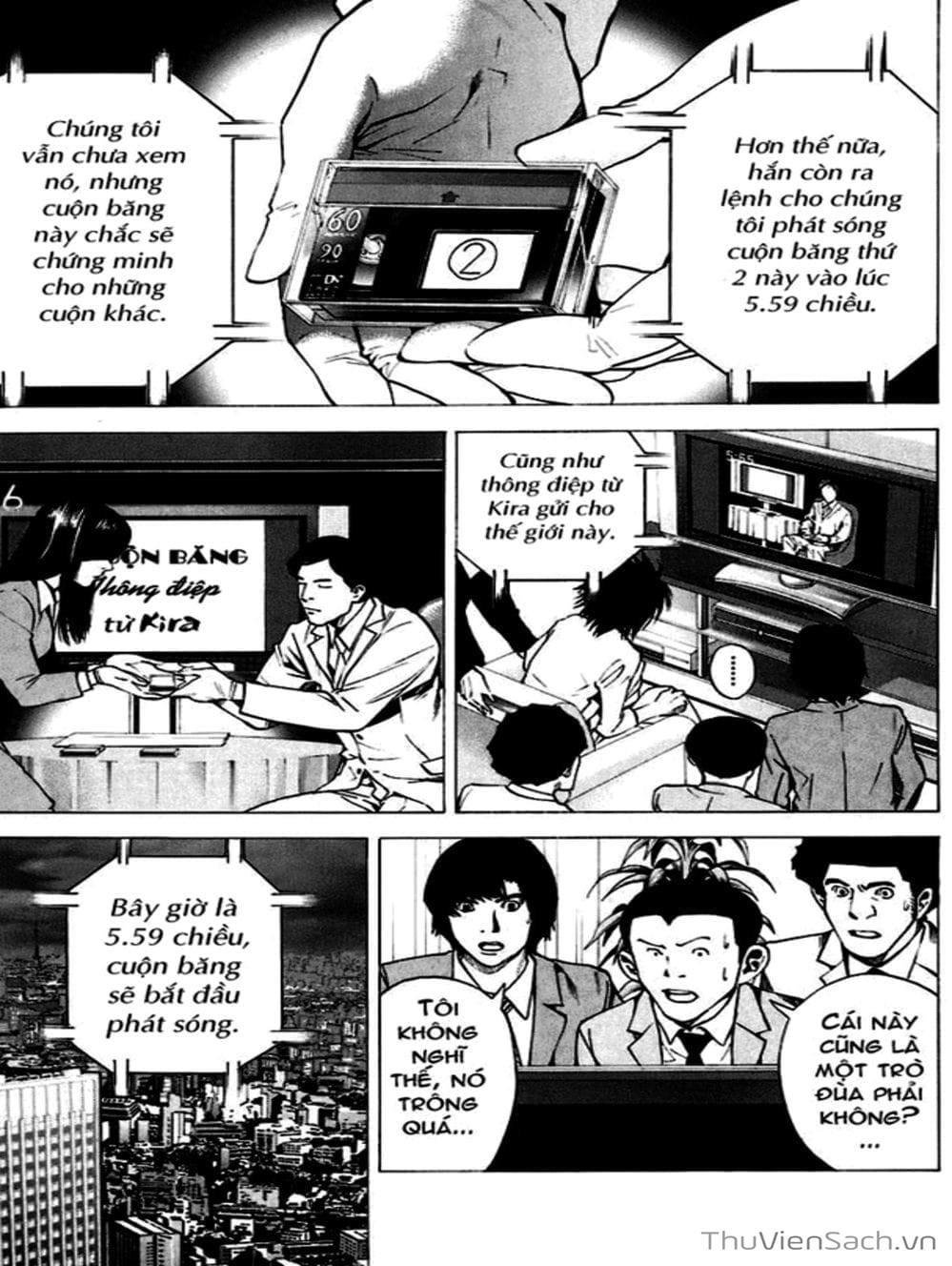 Truyện Tranh Cuốn Sổ Thiên Mệnh - Death Note trang 3