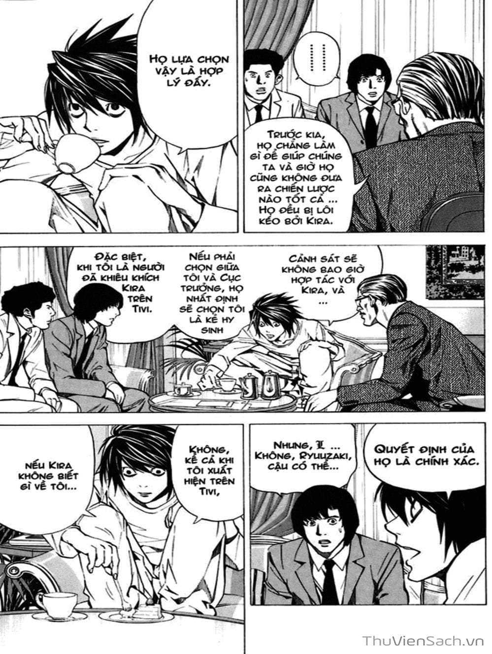 Truyện Tranh Cuốn Sổ Thiên Mệnh - Death Note trang 3
