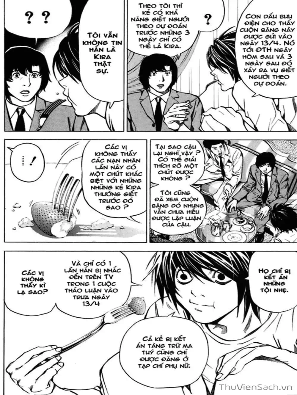 Truyện Tranh Cuốn Sổ Thiên Mệnh - Death Note trang 3