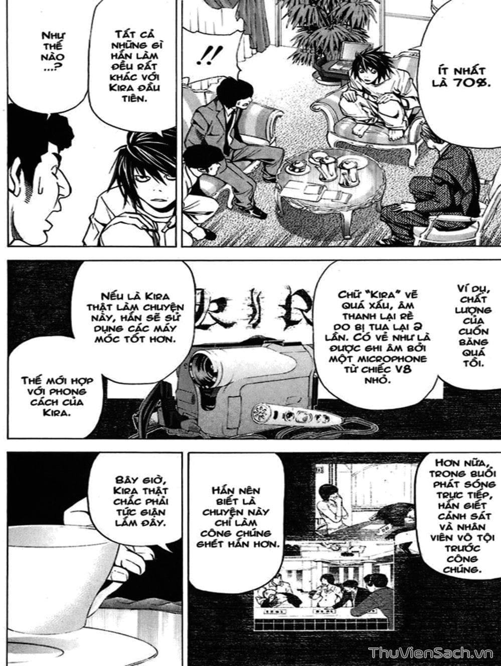 Truyện Tranh Cuốn Sổ Thiên Mệnh - Death Note trang 3