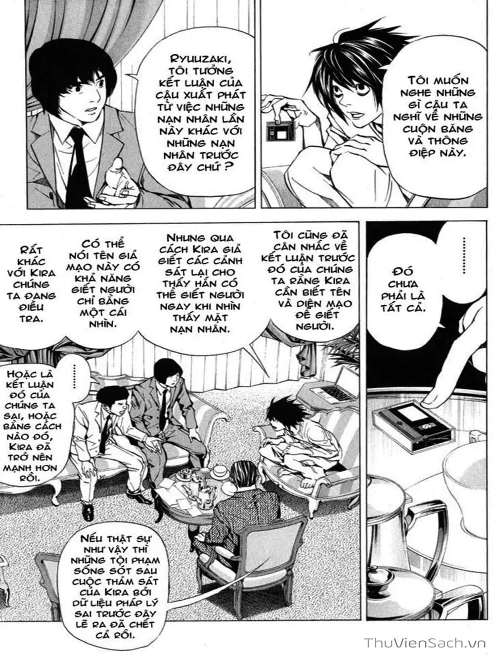 Truyện Tranh Cuốn Sổ Thiên Mệnh - Death Note trang 3