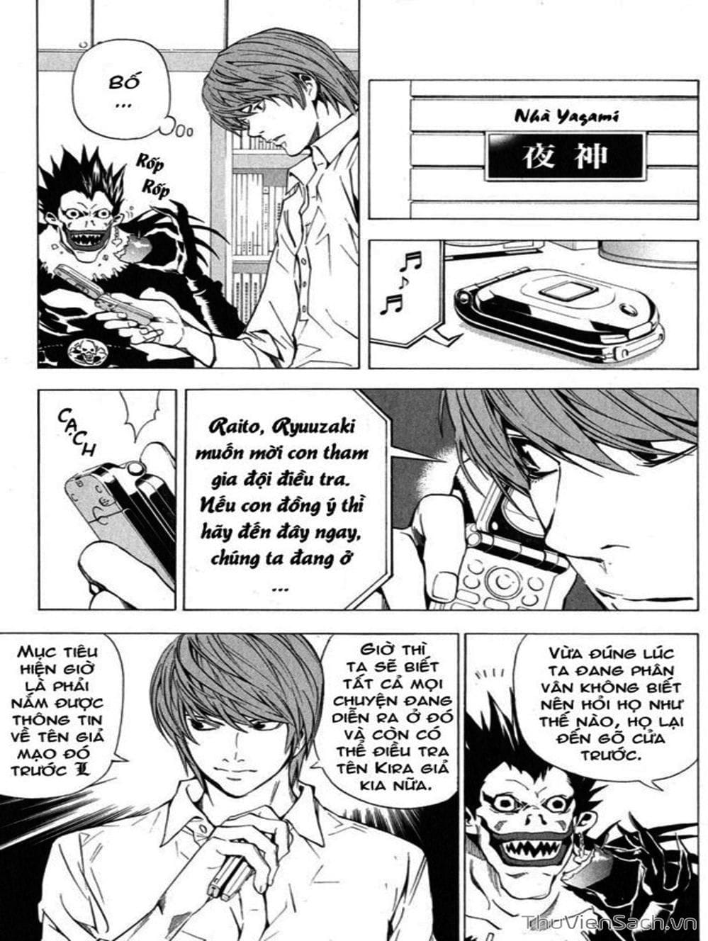 Truyện Tranh Cuốn Sổ Thiên Mệnh - Death Note trang 3