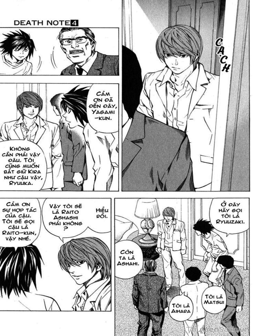 Truyện Tranh Cuốn Sổ Thiên Mệnh - Death Note trang 3