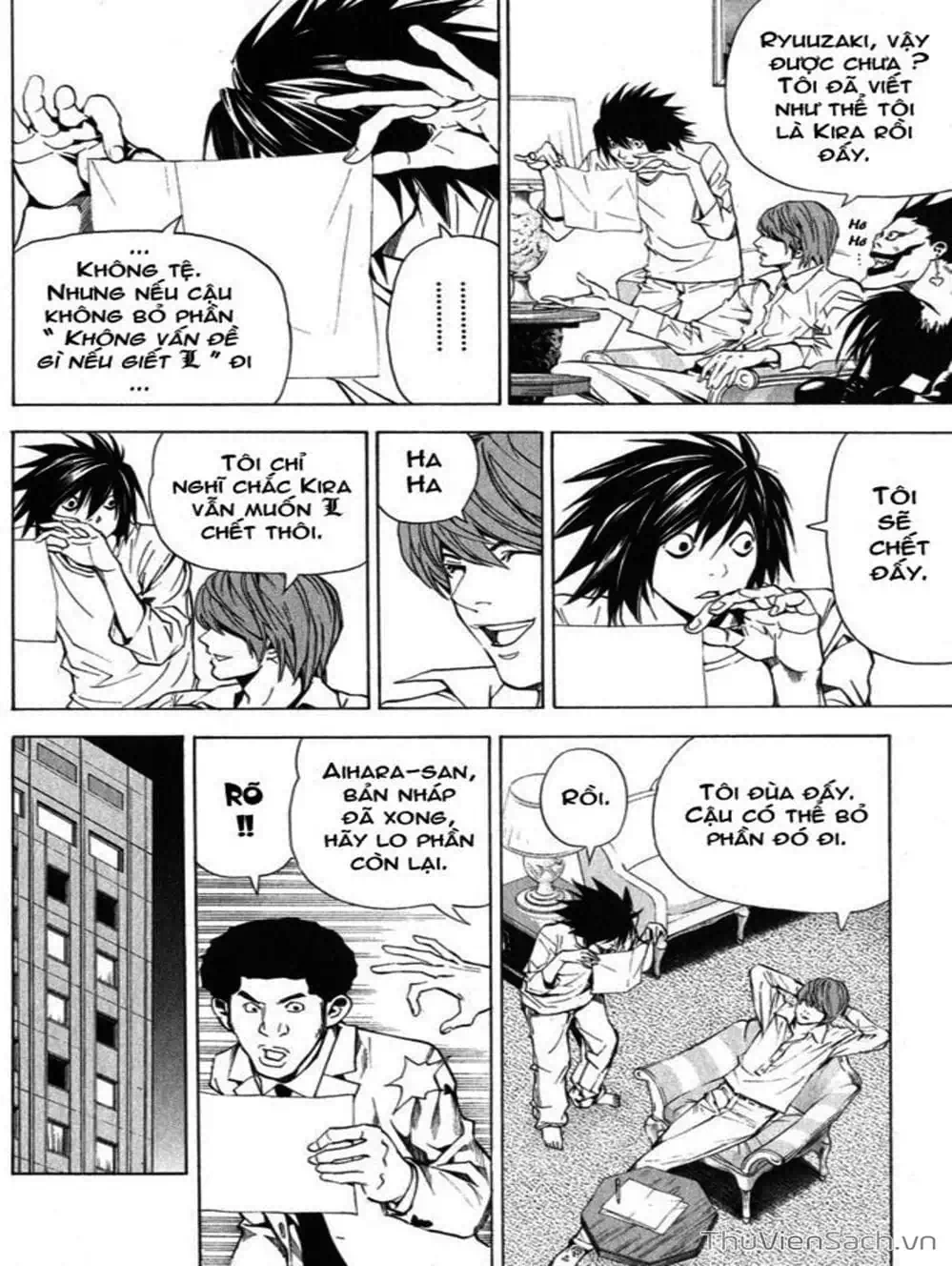 Truyện Tranh Cuốn Sổ Thiên Mệnh - Death Note trang 3