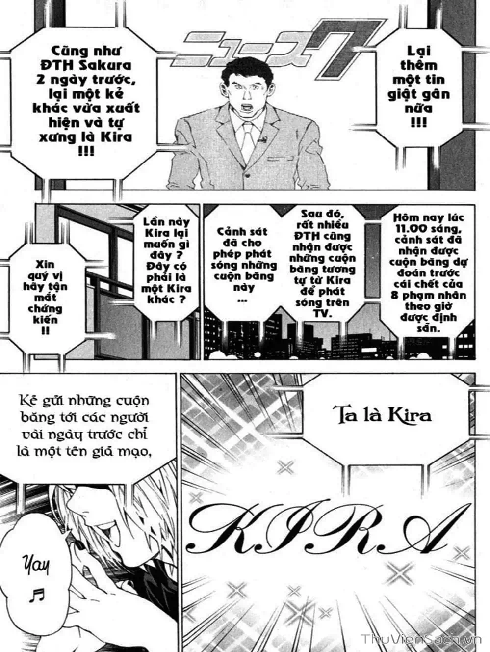 Truyện Tranh Cuốn Sổ Thiên Mệnh - Death Note trang 3
