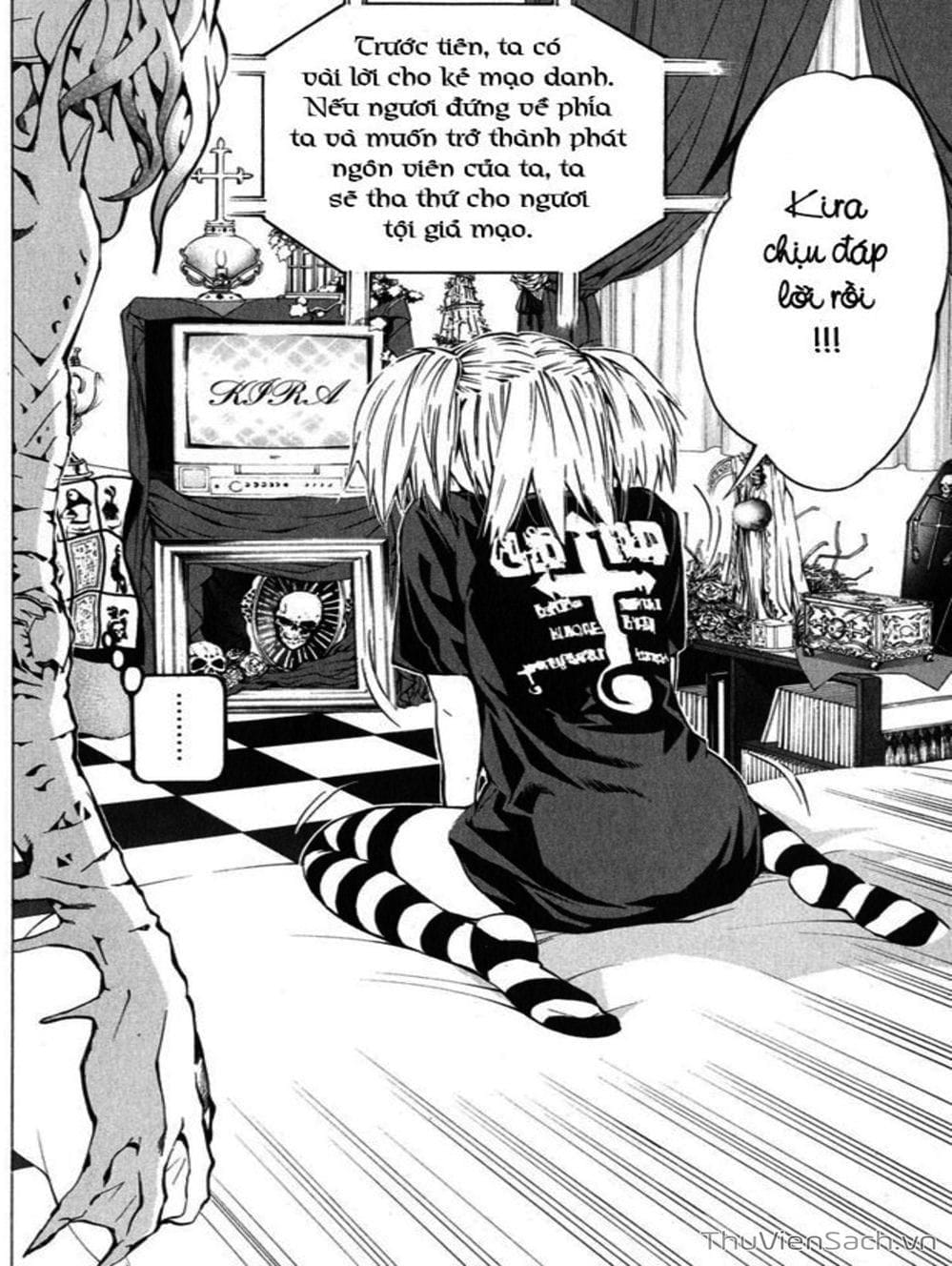 Truyện Tranh Cuốn Sổ Thiên Mệnh - Death Note trang 3