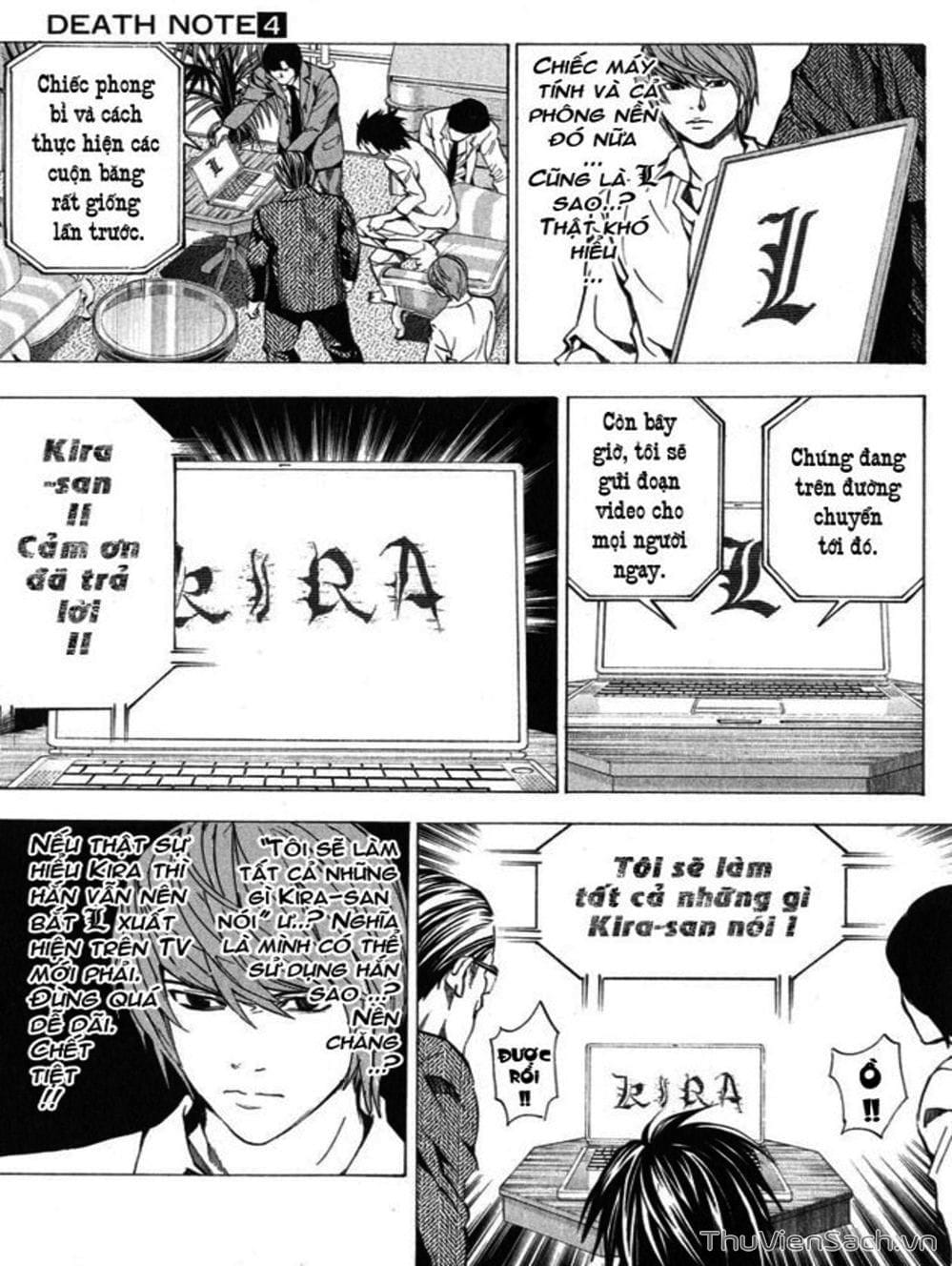 Truyện Tranh Cuốn Sổ Thiên Mệnh - Death Note trang 3