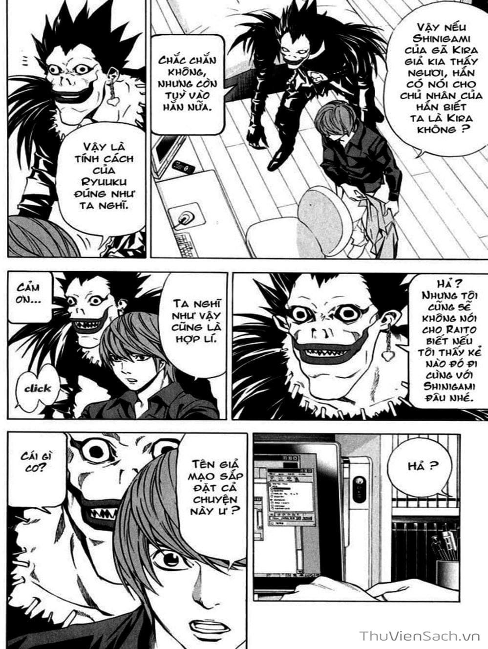 Truyện Tranh Cuốn Sổ Thiên Mệnh - Death Note trang 3