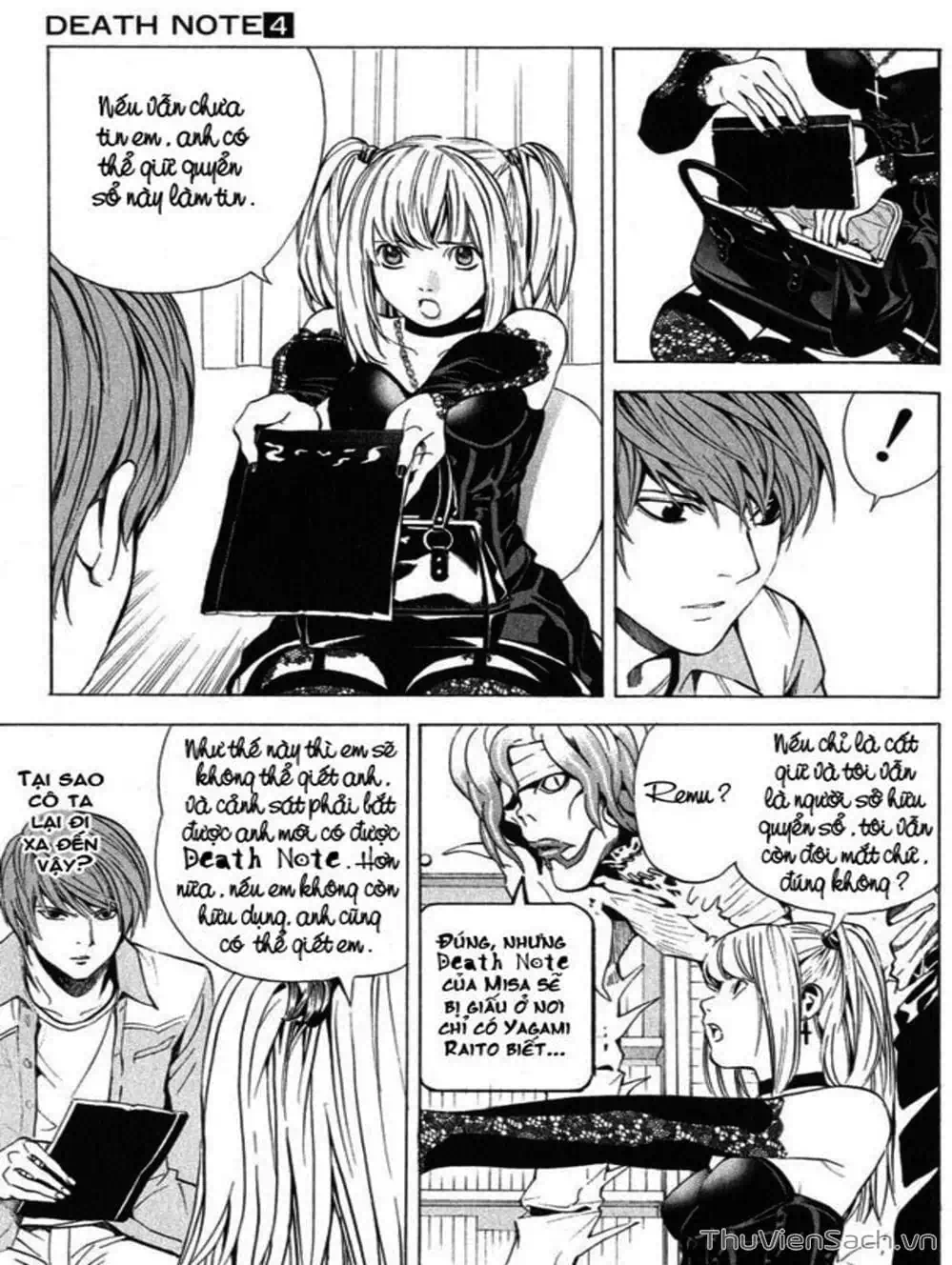 Truyện Tranh Cuốn Sổ Thiên Mệnh - Death Note trang 3