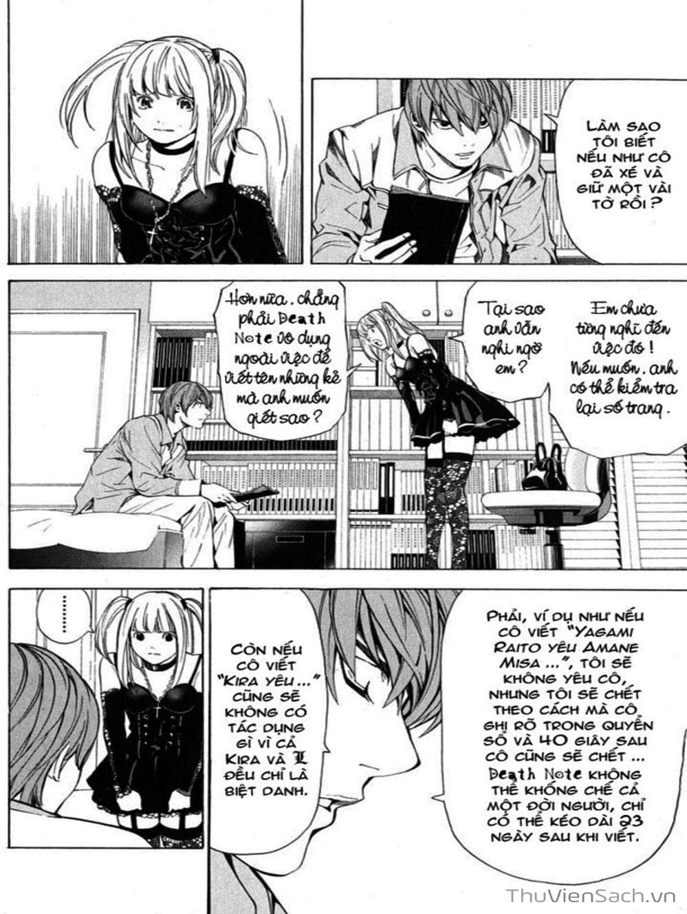 Truyện Tranh Cuốn Sổ Thiên Mệnh - Death Note trang 3