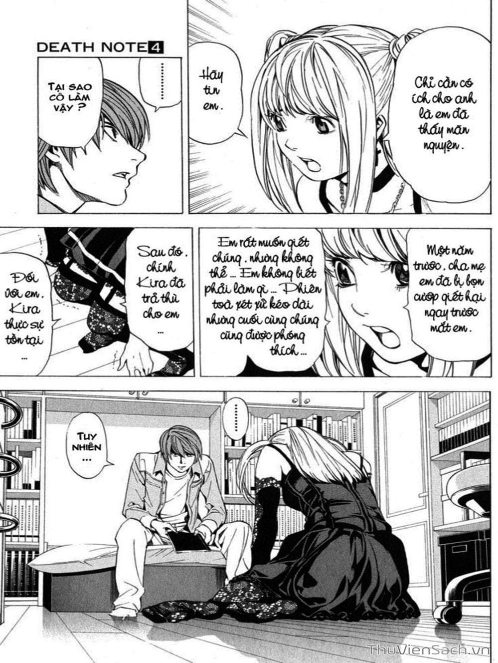 Truyện Tranh Cuốn Sổ Thiên Mệnh - Death Note trang 3