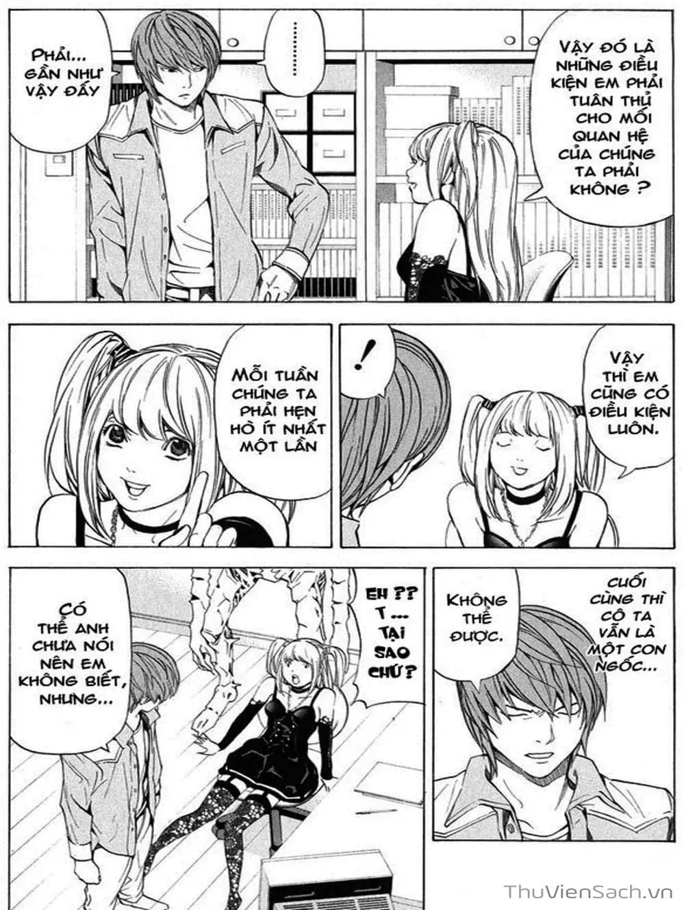 Truyện Tranh Cuốn Sổ Thiên Mệnh - Death Note trang 3