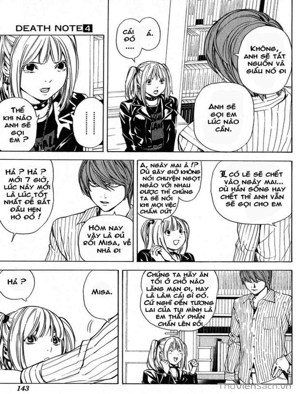 Truyện Tranh Cuốn Sổ Thiên Mệnh - Death Note trang 3