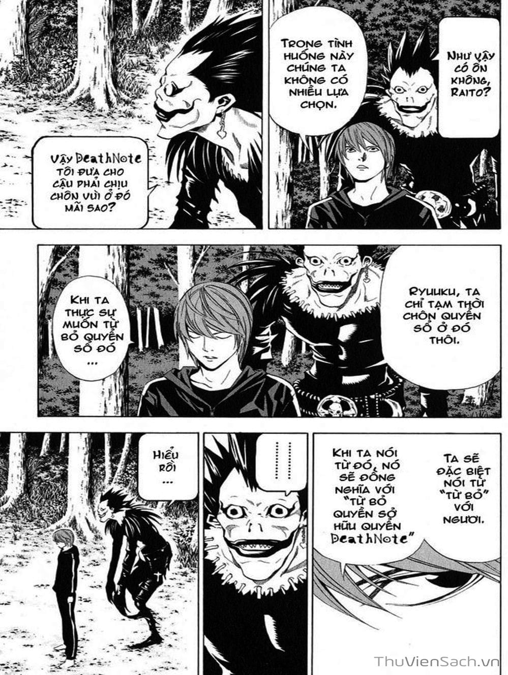 Truyện Tranh Cuốn Sổ Thiên Mệnh - Death Note trang 3