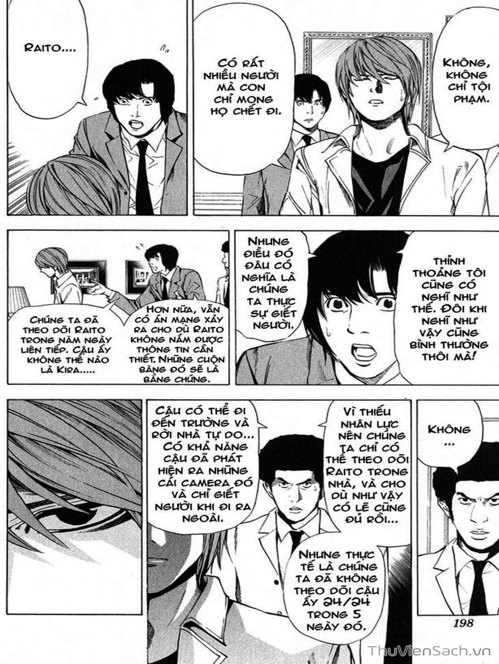 Truyện Tranh Cuốn Sổ Thiên Mệnh - Death Note trang 3