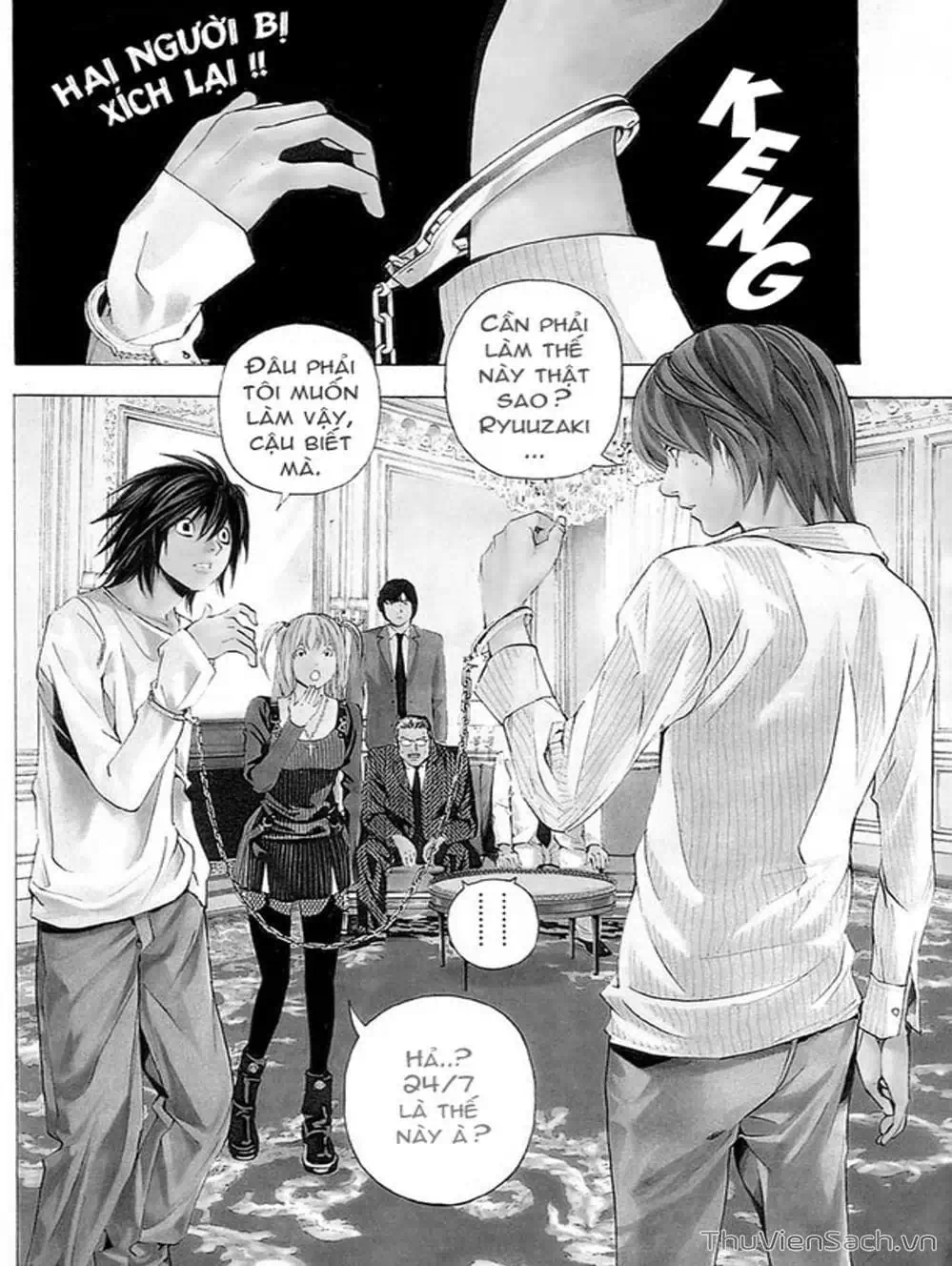 Truyện Tranh Cuốn Sổ Thiên Mệnh - Death Note trang 3