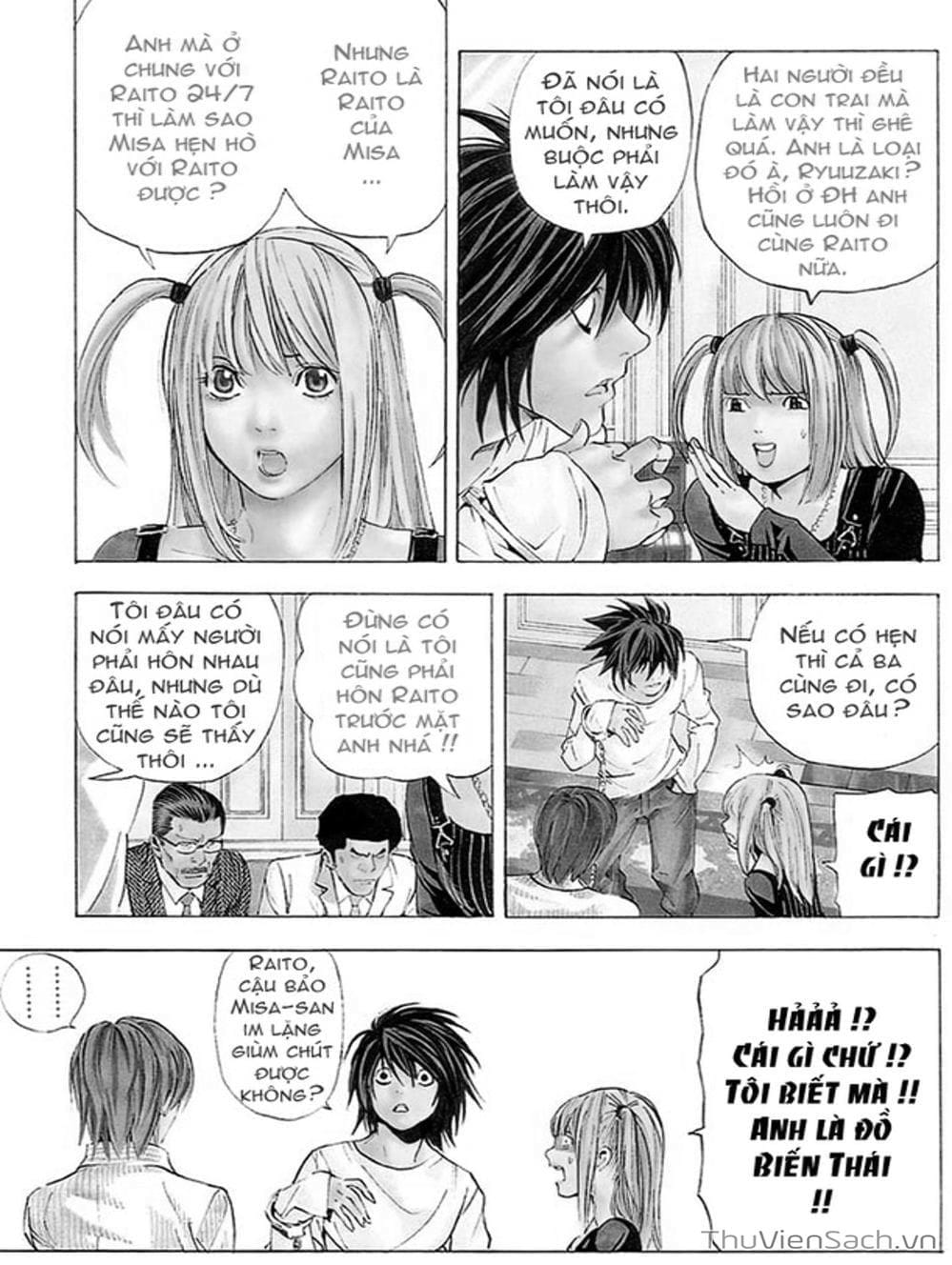 Truyện Tranh Cuốn Sổ Thiên Mệnh - Death Note trang 3