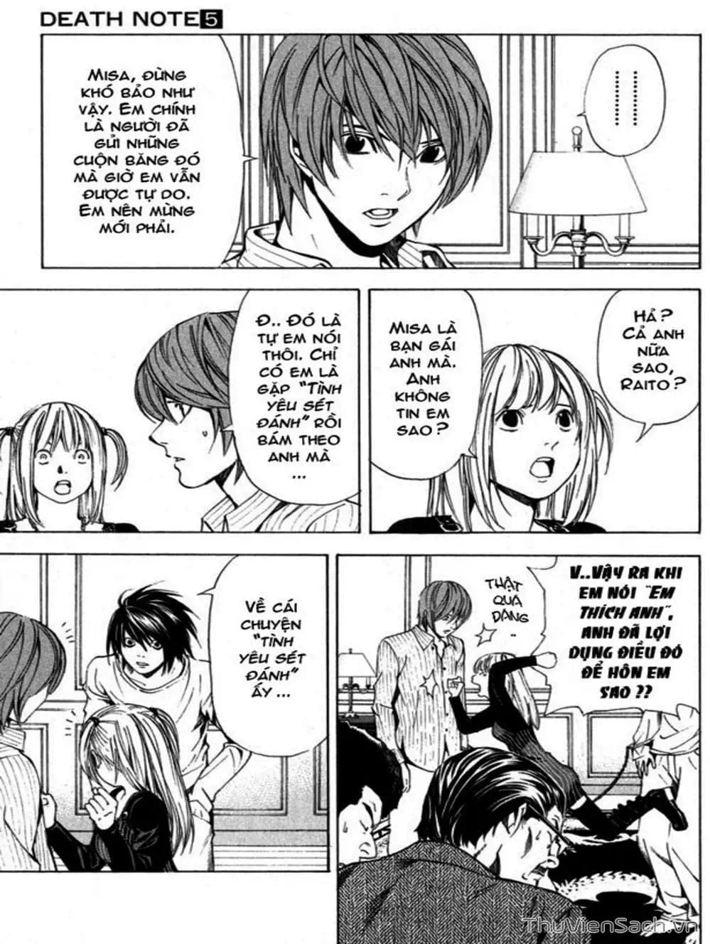Truyện Tranh Cuốn Sổ Thiên Mệnh - Death Note trang 3