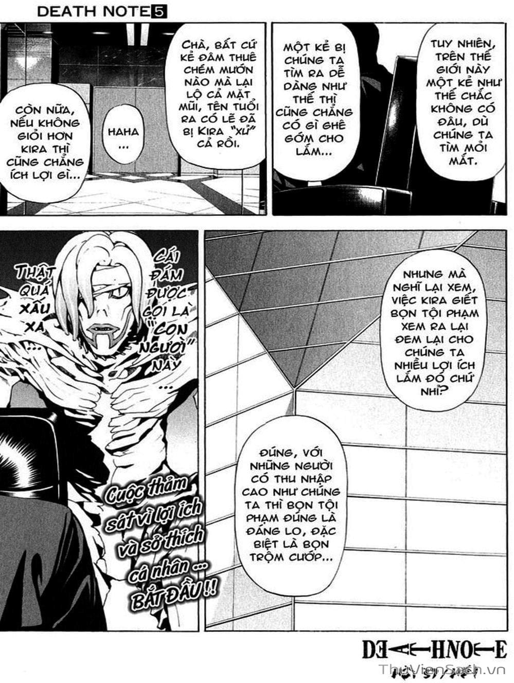 Truyện Tranh Cuốn Sổ Thiên Mệnh - Death Note trang 3