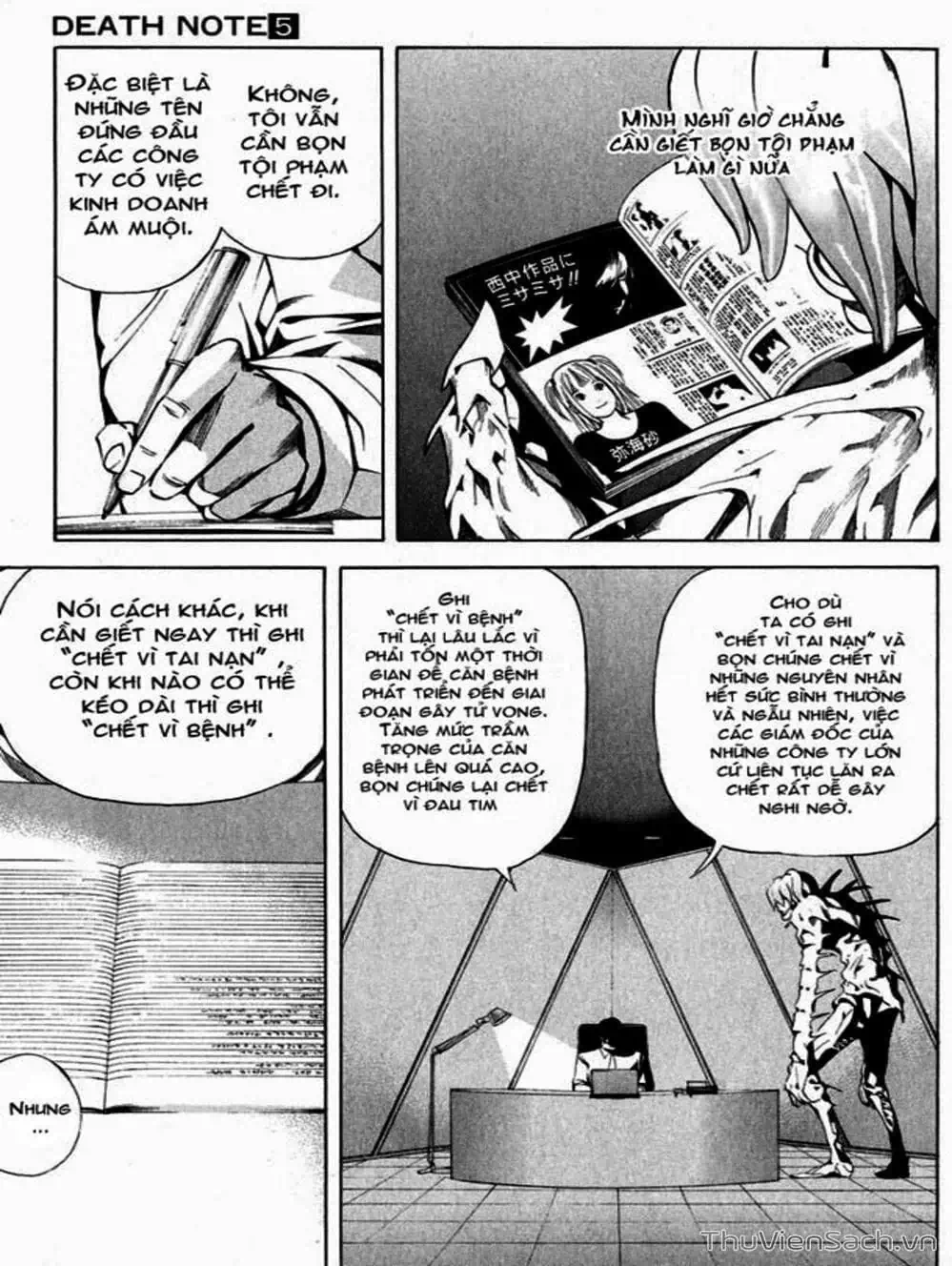 Truyện Tranh Cuốn Sổ Thiên Mệnh - Death Note trang 3