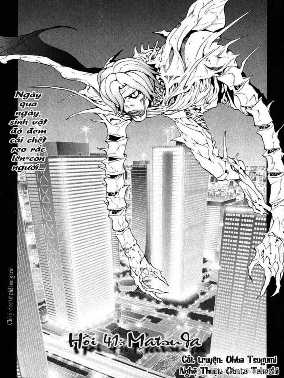 Truyện Tranh Cuốn Sổ Thiên Mệnh - Death Note trang 3