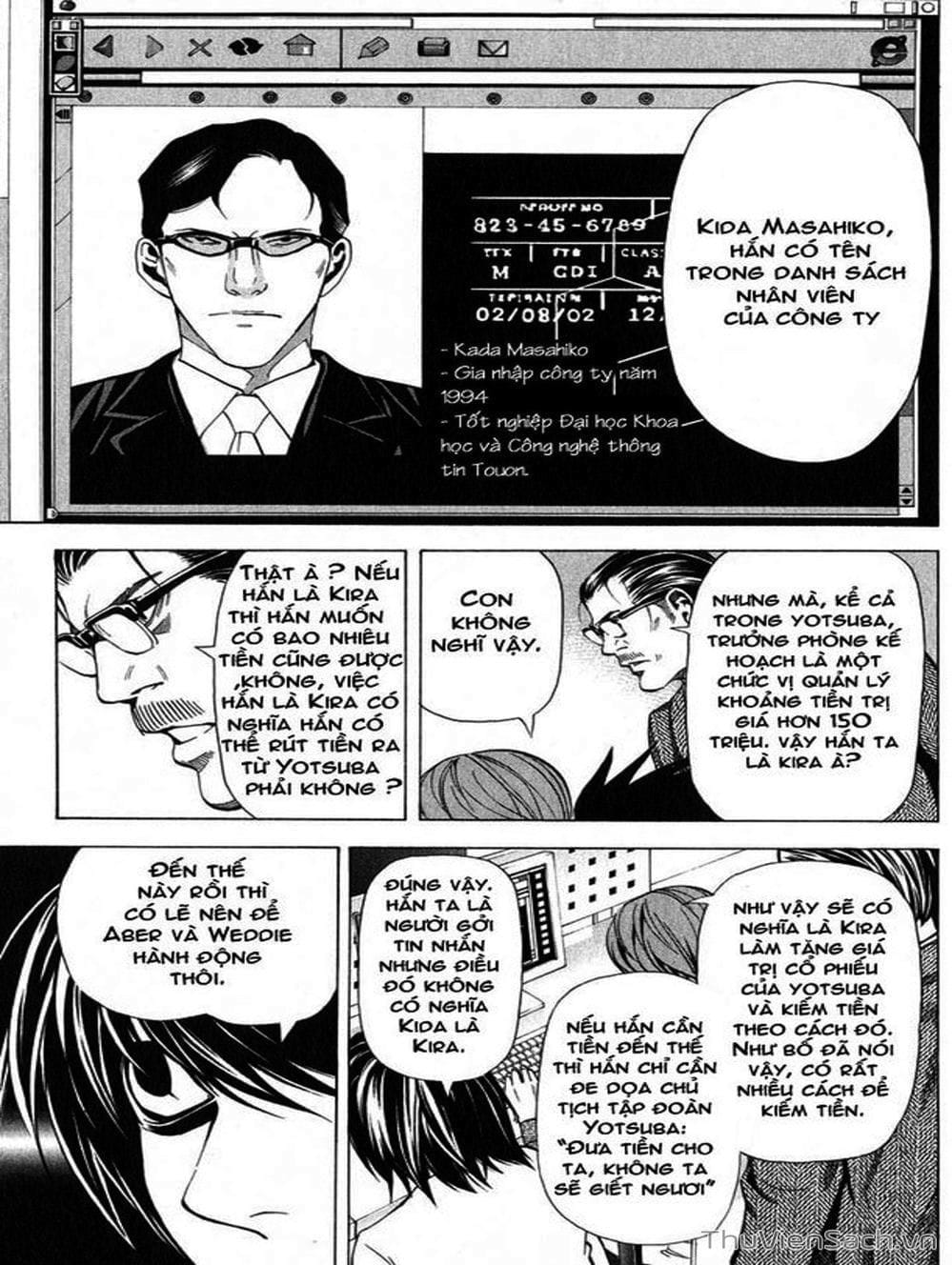 Truyện Tranh Cuốn Sổ Thiên Mệnh - Death Note trang 3