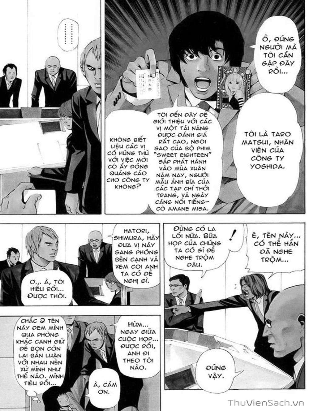 Truyện Tranh Cuốn Sổ Thiên Mệnh - Death Note trang 3