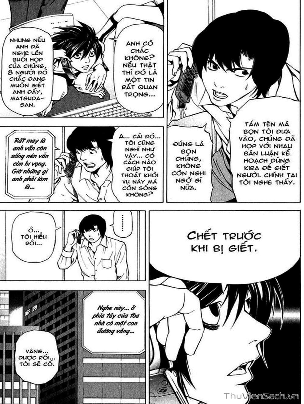 Truyện Tranh Cuốn Sổ Thiên Mệnh - Death Note trang 3