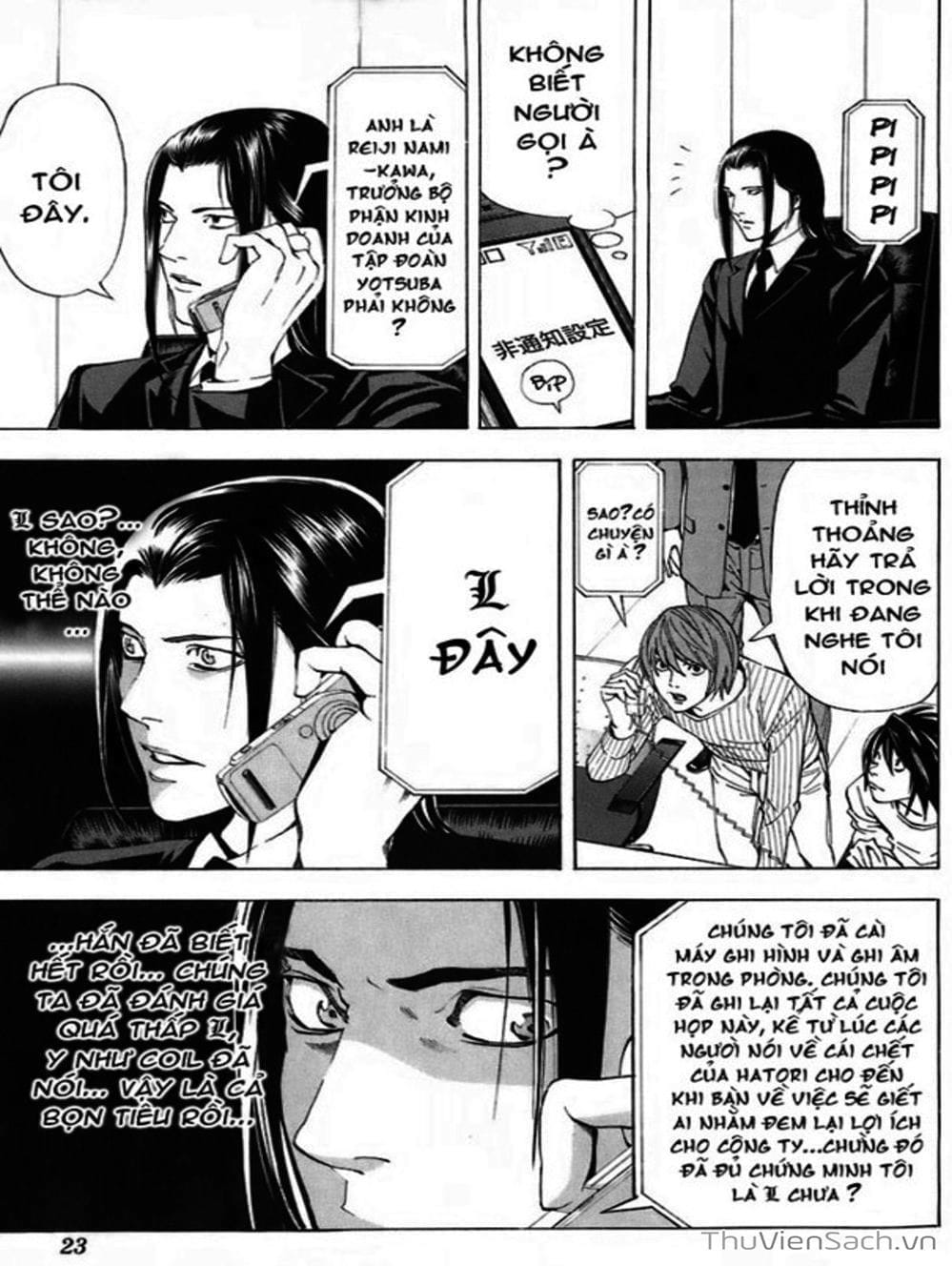 Truyện Tranh Cuốn Sổ Thiên Mệnh - Death Note trang 3