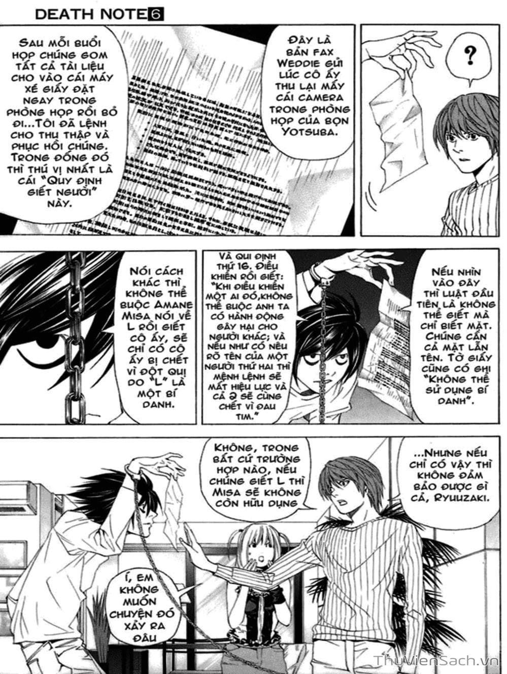 Truyện Tranh Cuốn Sổ Thiên Mệnh - Death Note trang 3
