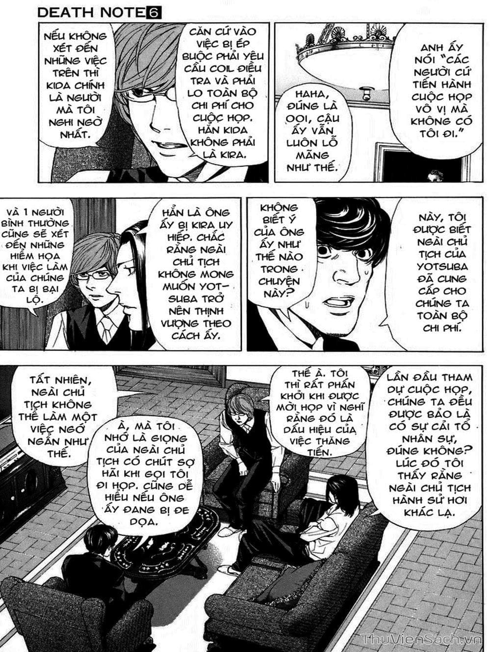 Truyện Tranh Cuốn Sổ Thiên Mệnh - Death Note trang 3