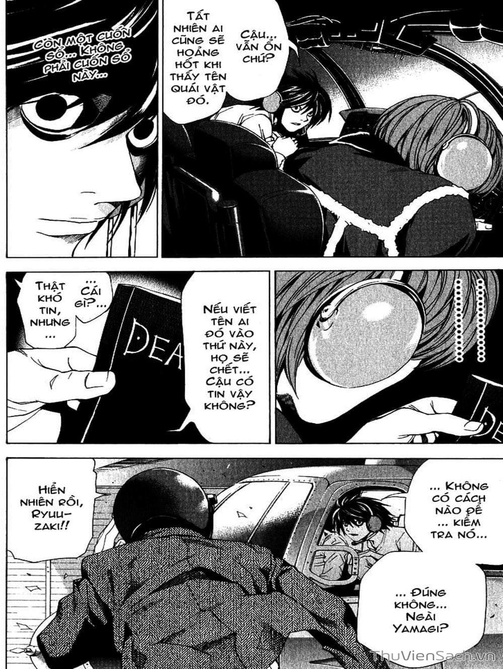Truyện Tranh Cuốn Sổ Thiên Mệnh - Death Note trang 3
