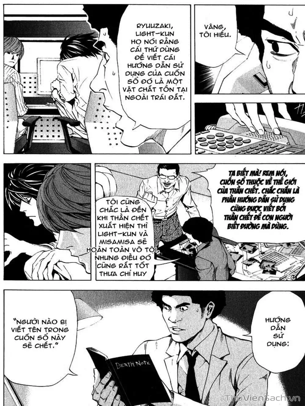 Truyện Tranh Cuốn Sổ Thiên Mệnh - Death Note trang 3