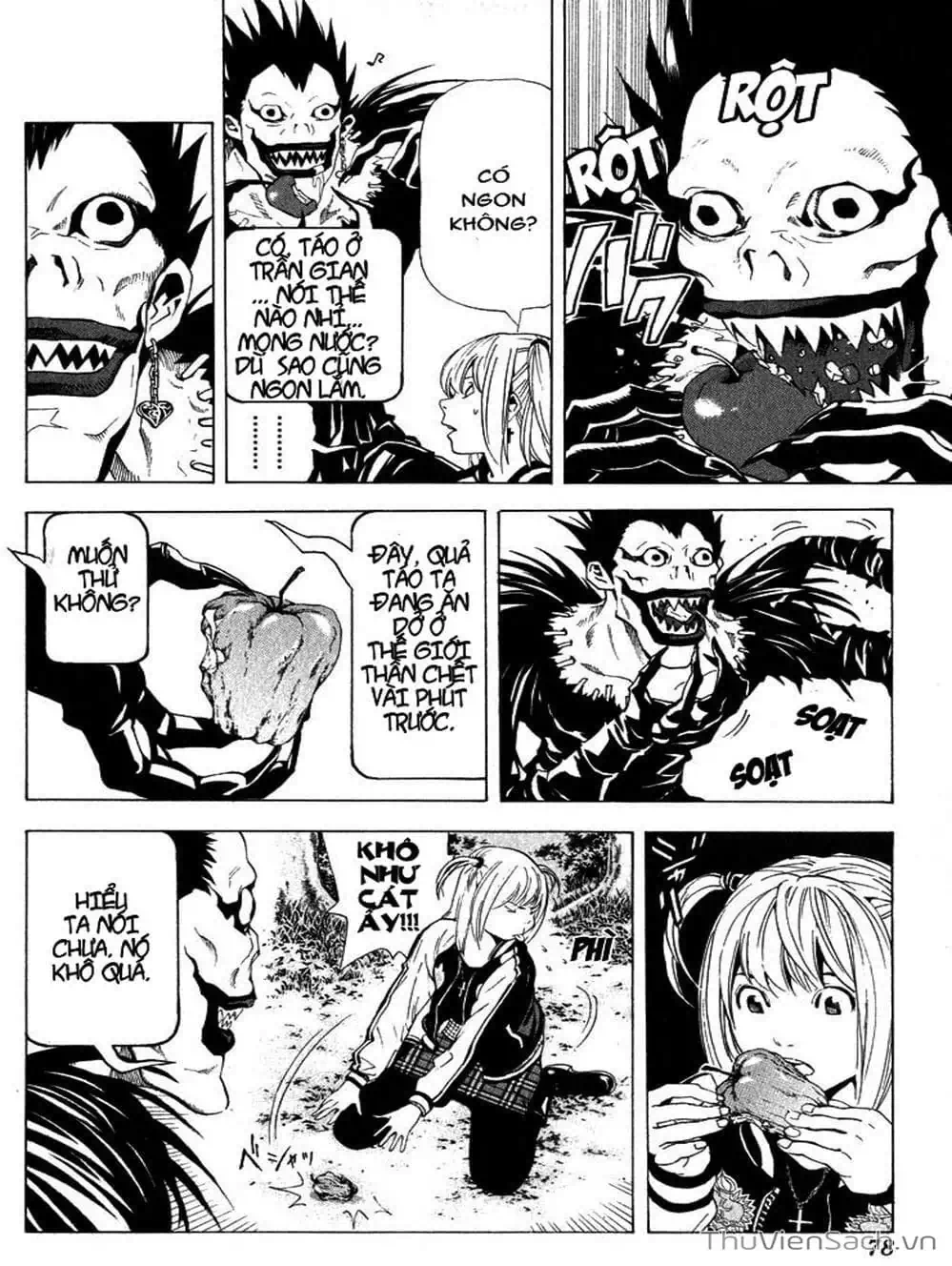 Truyện Tranh Cuốn Sổ Thiên Mệnh - Death Note trang 3