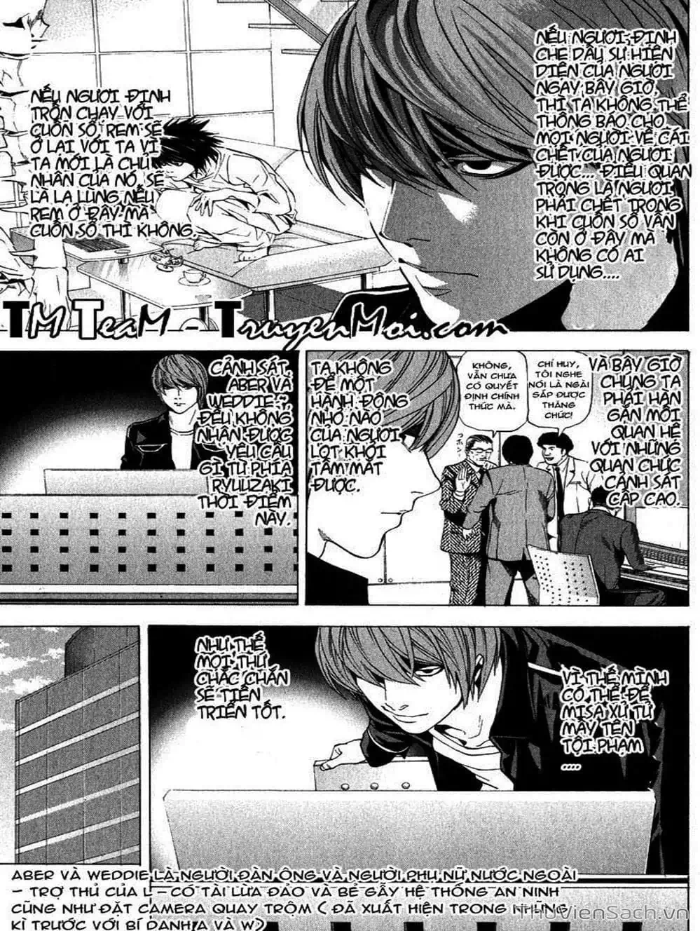 Truyện Tranh Cuốn Sổ Thiên Mệnh - Death Note trang 3