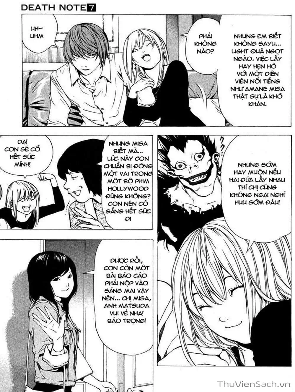 Truyện Tranh Cuốn Sổ Thiên Mệnh - Death Note trang 3