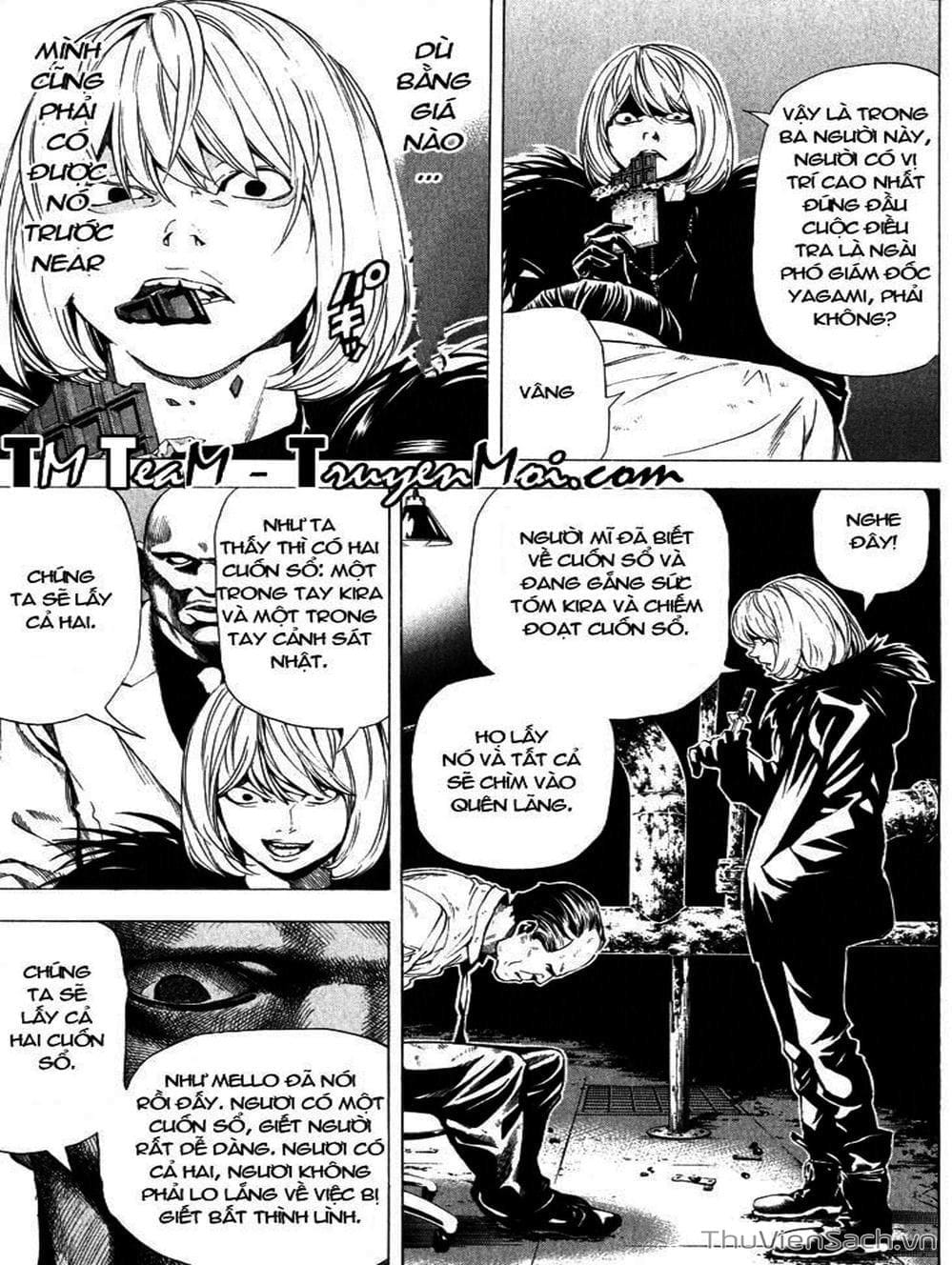 Truyện Tranh Cuốn Sổ Thiên Mệnh - Death Note trang 3