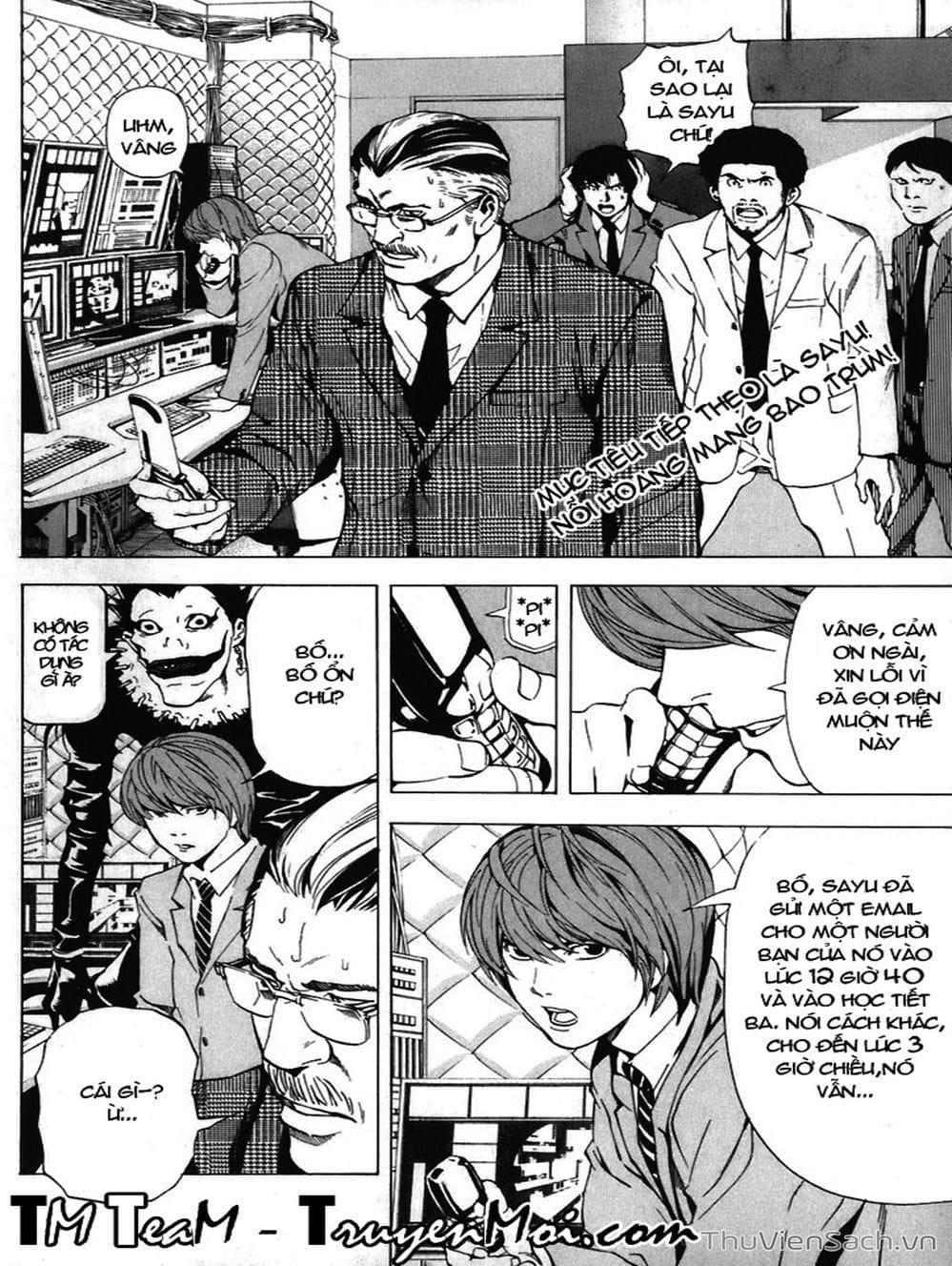 Truyện Tranh Cuốn Sổ Thiên Mệnh - Death Note trang 3