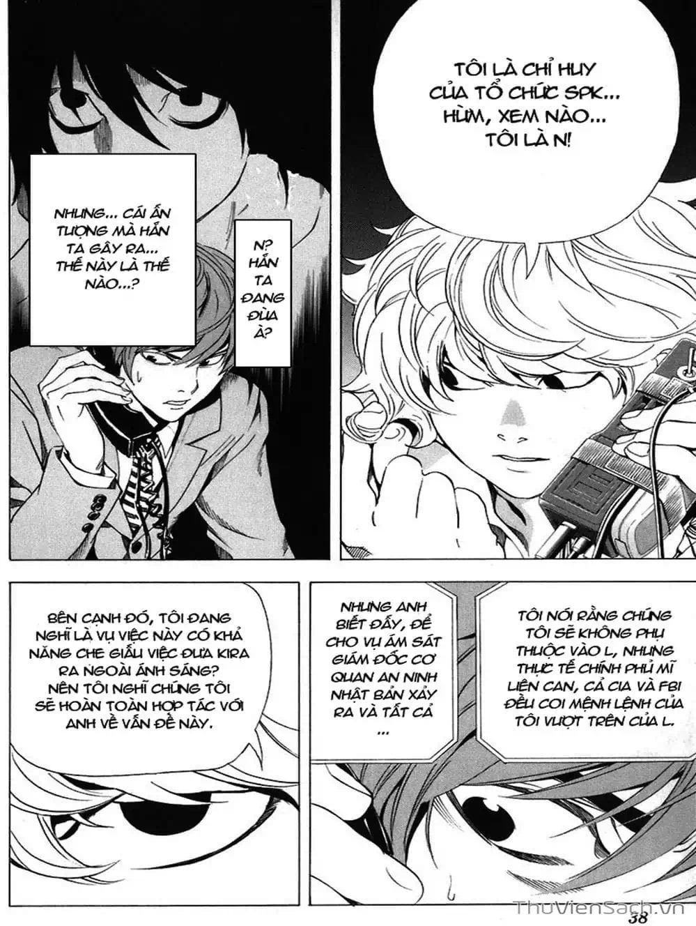 Truyện Tranh Cuốn Sổ Thiên Mệnh - Death Note trang 3